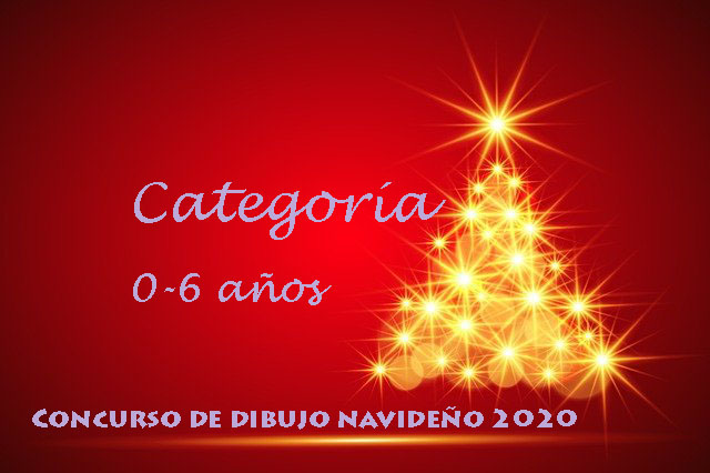 Concurso dibujo navideño categoría 0-6 años